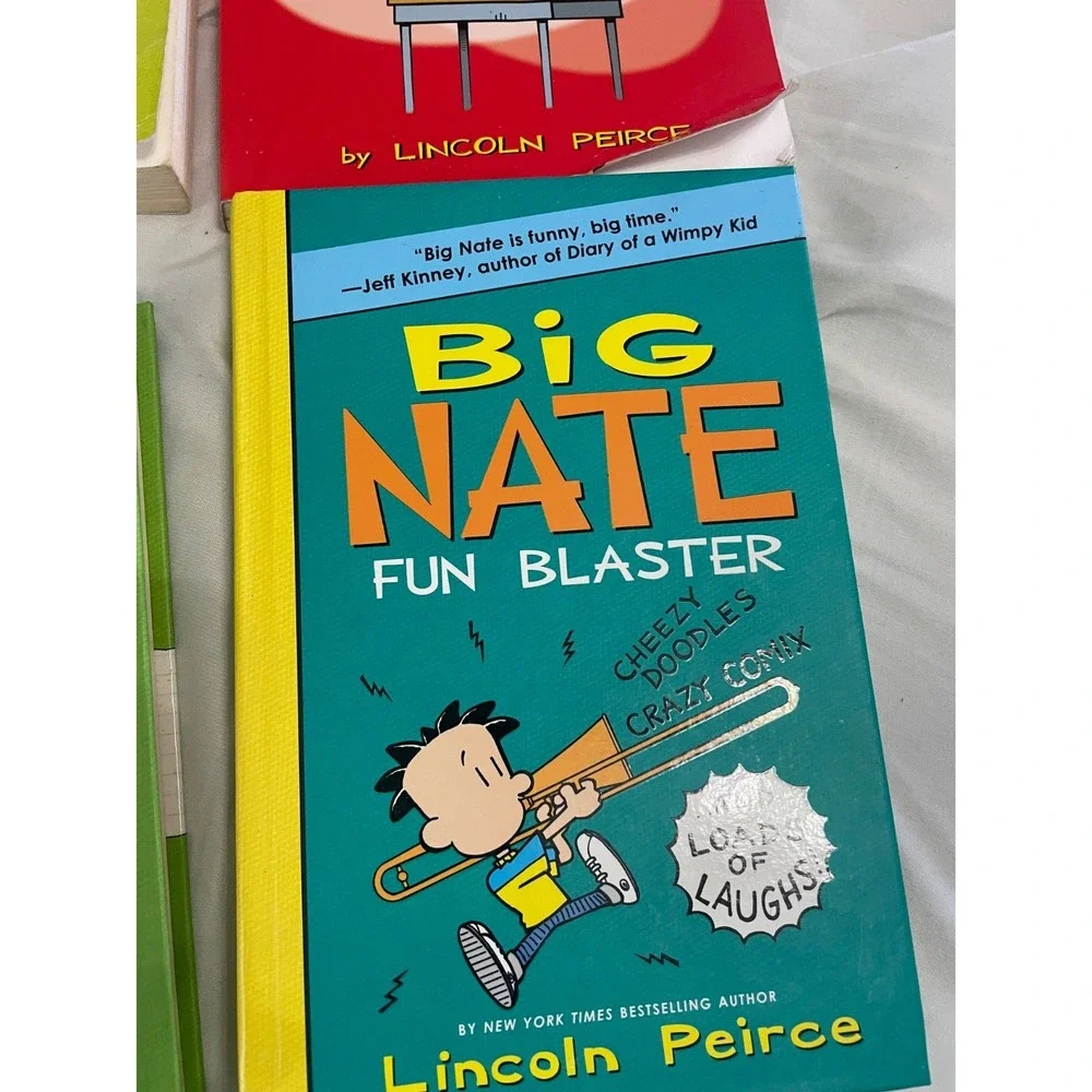 Big‎ Nate Book Series: lives it up , from the top,fun blaster, on a roll